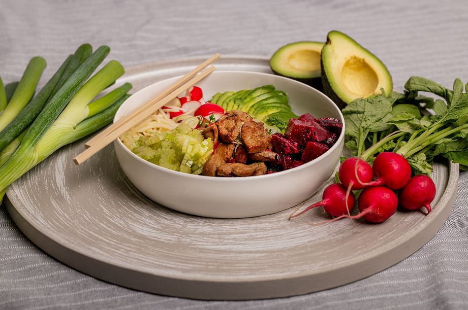 Kalfslever pokebowl